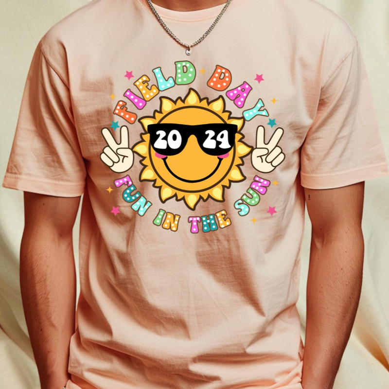 Field Day Fun in the Sun, Field Day 2024, Last day of School, Funny Teacher, Fun Day T-Shirt by artbyGreen1_T-Shirt_File PNG.jpg