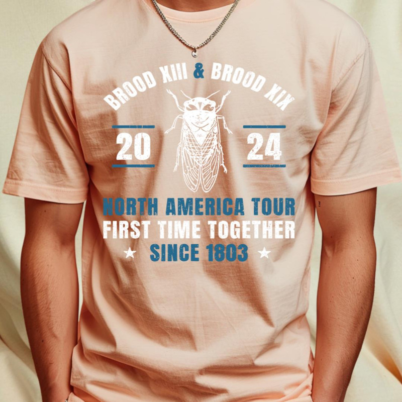 Cicada Swarm 2024 Brood XIII & XIX North America Tour 2024 T-Shirt by LEGO1_T-Shirt_File PNG.jpg