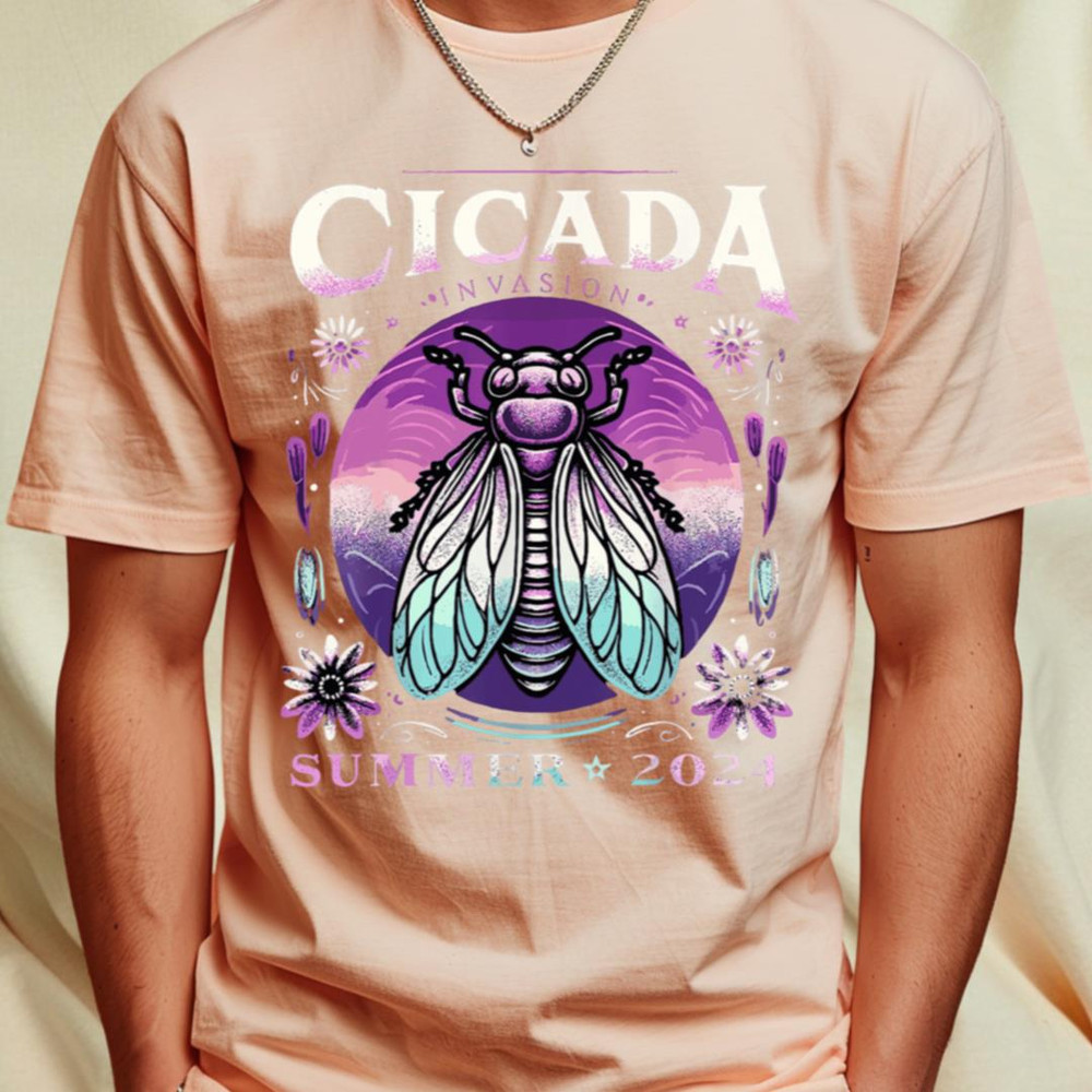 Cicadas Invasion 2024 T-Shirt_T-Shirt_File PNG.jpg