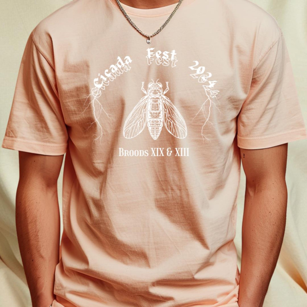 Entomology Cicada Fest 2024 Broods XIX XIII Cicada Lover T-Shirt_T-Shirt_File PNG.jpg