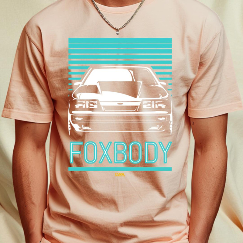 Foxbody 5.0 Ford Mustang 4 Eye T-Shirt by LYM Clothing1_T-Shirt_File PNG.jpg