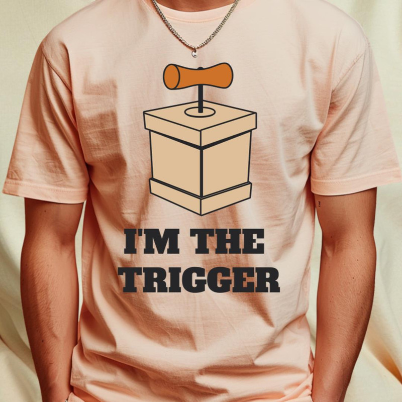 Couples t-shirt - I'M THE TRIGGER T-Shirt_T-Shirt_File PNG.jpg