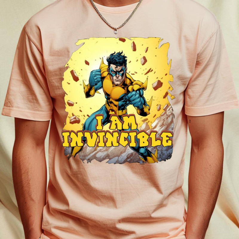 I AM INVINCIBLE T-Shirt_T-Shirt_File PNG.jpg