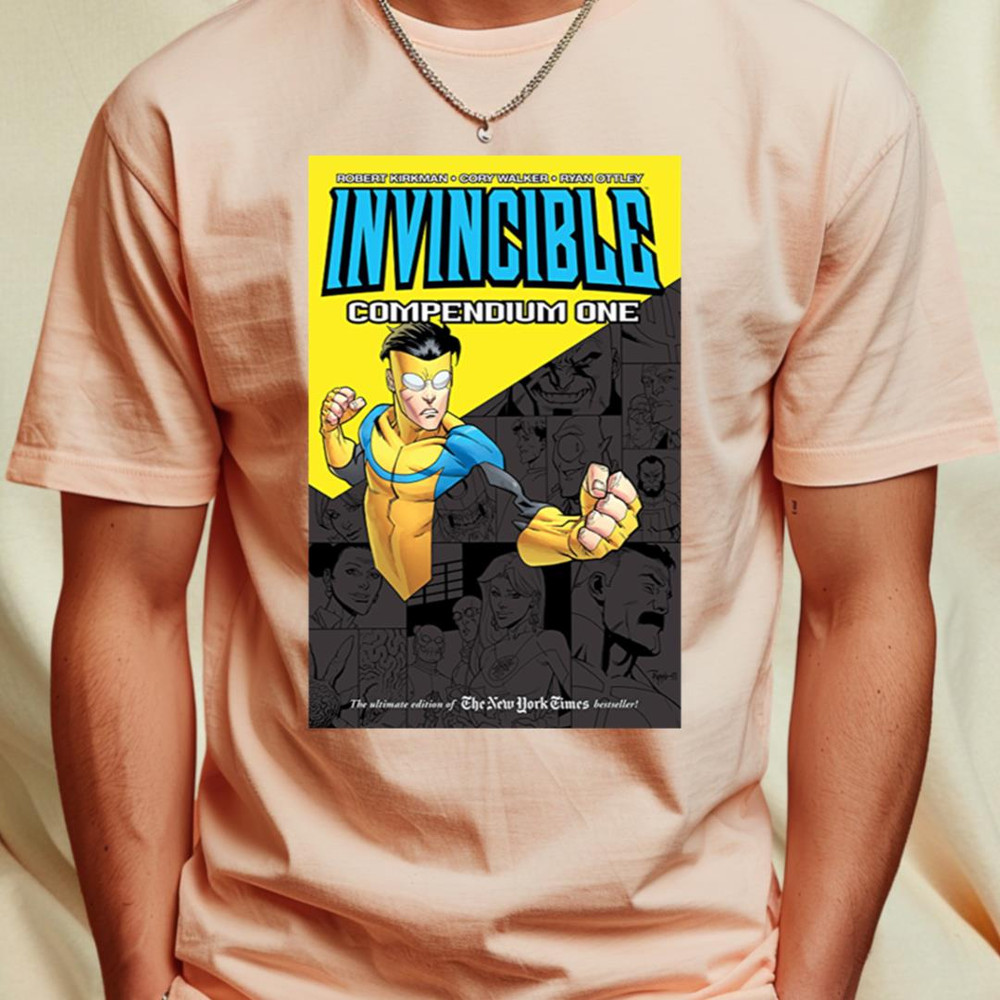 invincible poster T-Shirt by super villain6_T-Shirt_File PNG.jpg