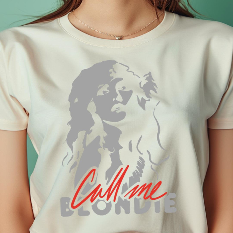 Blondie Call Me Melodic Punk PNG, Debbie Harry PNG.jpg