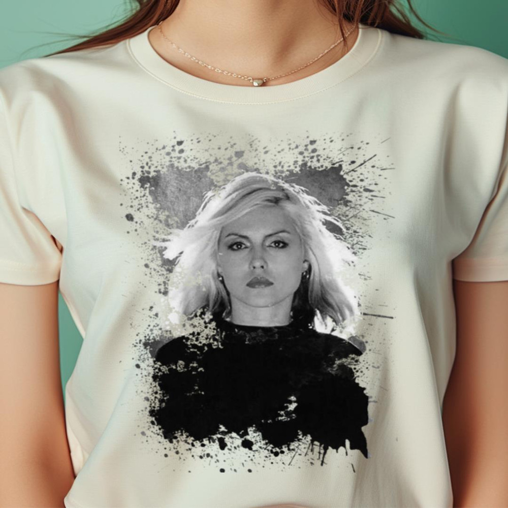 Grayscale Stage Queen PNG, Debbie Harry PNG.jpg