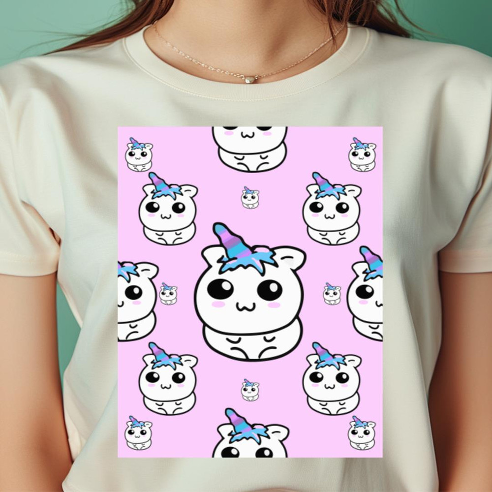 Pink Unicorn Pattern Emotional Story PNG, Celeste PNG.jpg