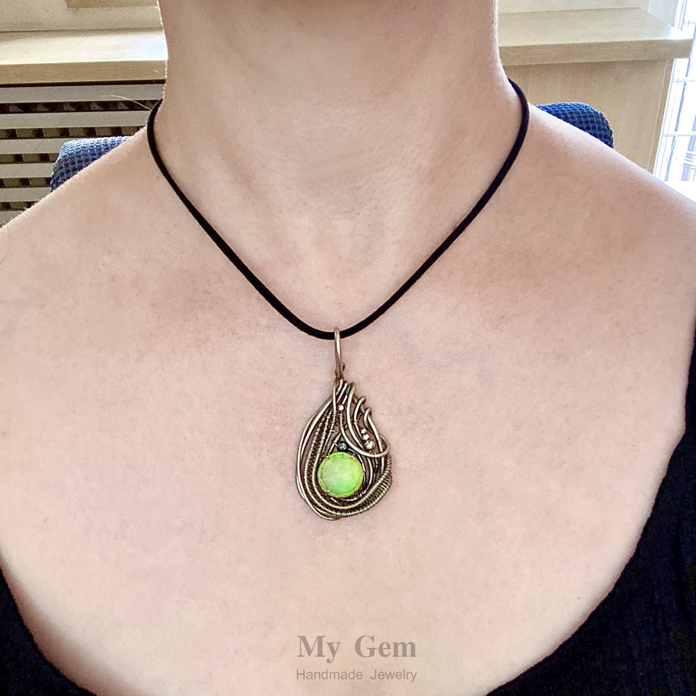 Aurora Opal Pendant Opal Mystery 1