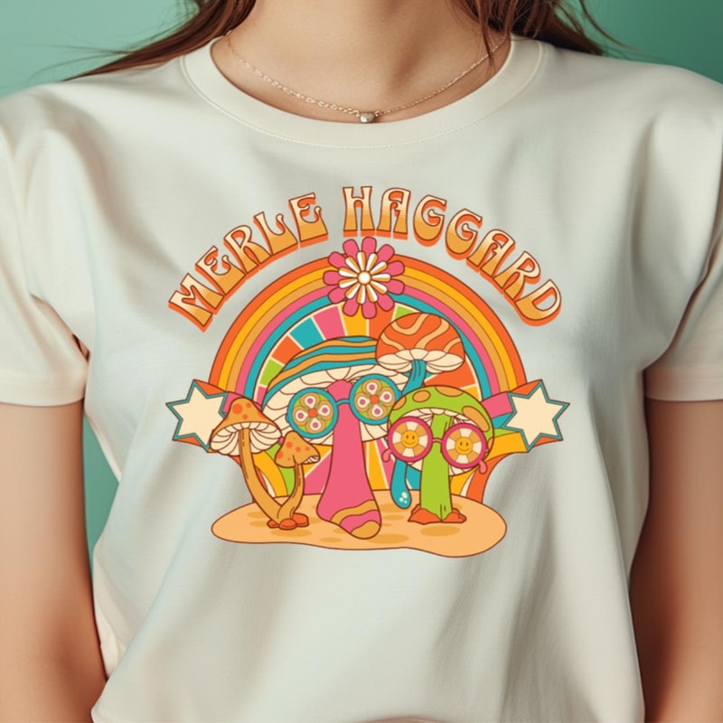 Merle Mushroom Band Ragged Glory PNG, Merle Haggard PNG.jpg