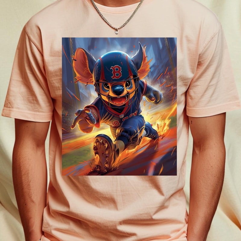 Stitch Vs Boston Red Sox logo (180)_T-Shirt_File PNG.jpg