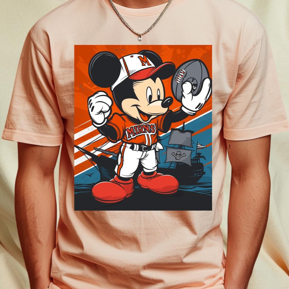 Micky Mouse Vs Miami Marlins logo (336)_T-Shirt_File PNG.jpg