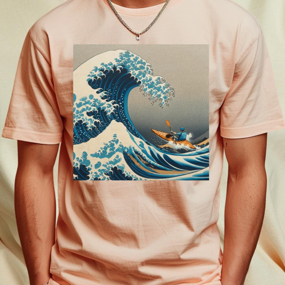 Kanagawa wave - Funny Kayaking Meme T-Shirt_T-Shirt_File PNG.jpg