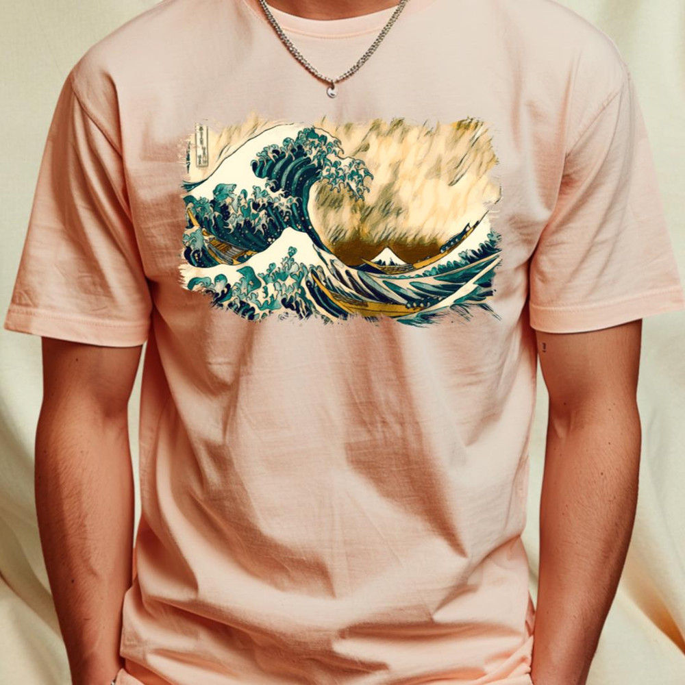 The Great Wave Off Kanagawa Abstract Ukiyo-e Hokusai Japanese Manga Art T-Shirt_T-Shirt_File PNG.jpg