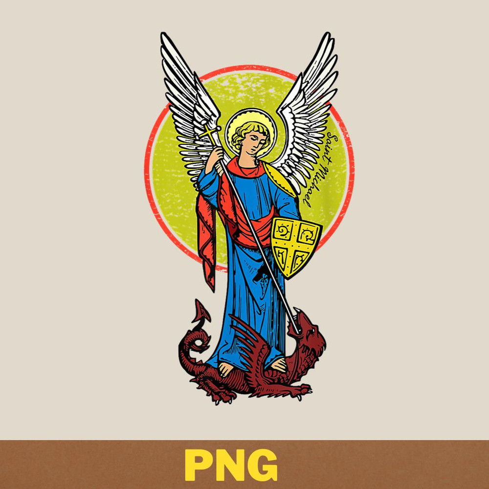 Saint Michael Catholic PNG, Michael Myers PNG, Michael Myers Digital Png Files.jpg