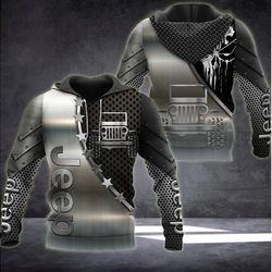 Jeep Hoodie Design 3D Full Printed Sizes S - 5XL - NABW260