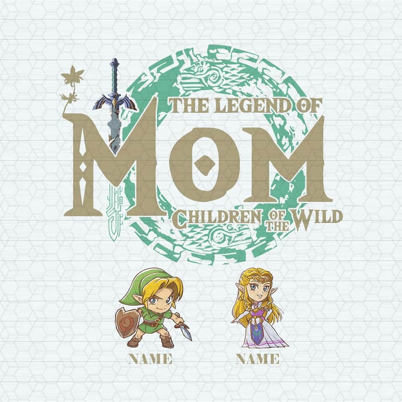Personalized Zelda The Legend Of Mom PNG.jpeg