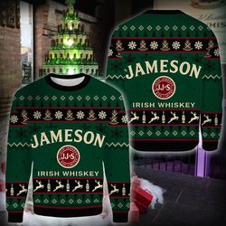 Jameson Irish Whiskey Sweatshirt Design 3D Full Printed Sizes S - 5XL - NH90