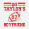 Go Taylors Boyfriend 87 Football SVG.jpeg