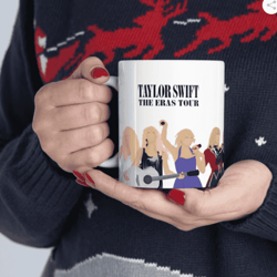 taylor swift eras tour coffee mug png, s1wiftie merch taylor swift fan png