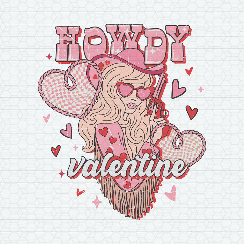 Western Howdy Valentine Cowgirl SVG.jpeg