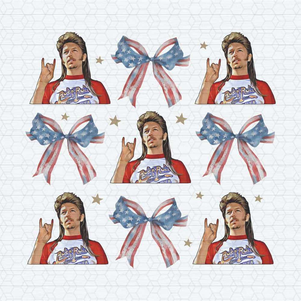 Joe Dirt 4th of July Coquette Ribbon Bow PNG.jpg
