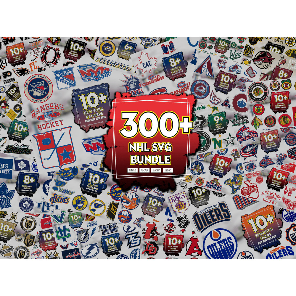 100 Files NHL Team Bundle Svg, Sport Lovers Svg, NHL Team Svg.png
