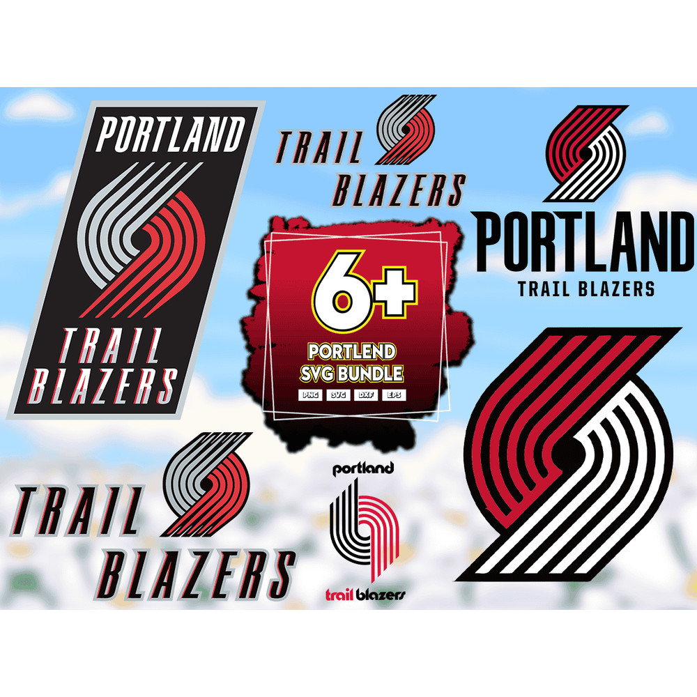 6 Files Portland Trail Blazers Svg Bundle, Portland Trail Blazers Logo Lovers.png