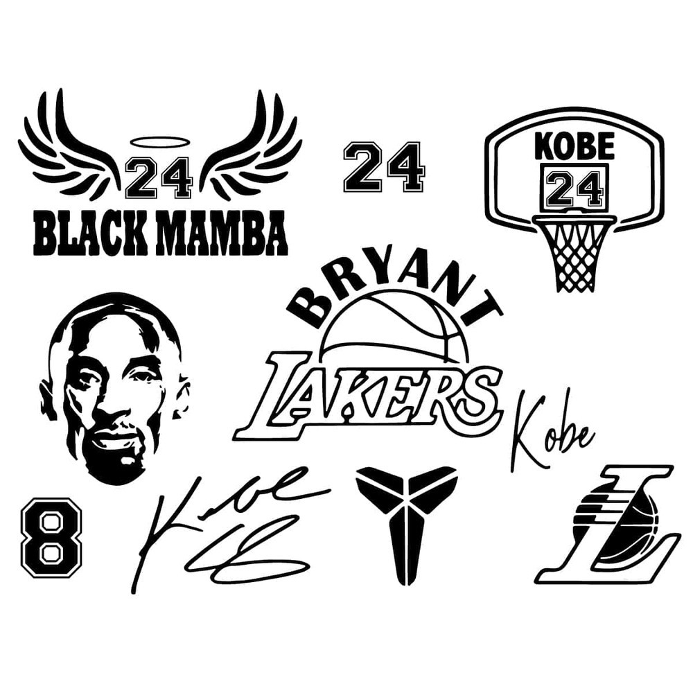 Black Mamba 24 Bundle Basketball Team Svg Digital Download, Love Black Mamba Svg.jpg