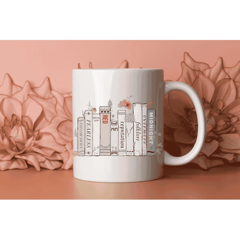 649- Taylor Swift Albums Books 2024 Ornament, Swiftie Ornament, The Eras Tour Ornament, Albums as Books 2-image.png