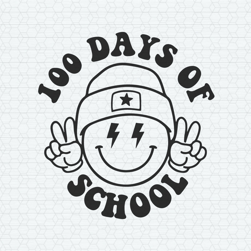 Smiley Face 100 Days Of School SVG.jpeg