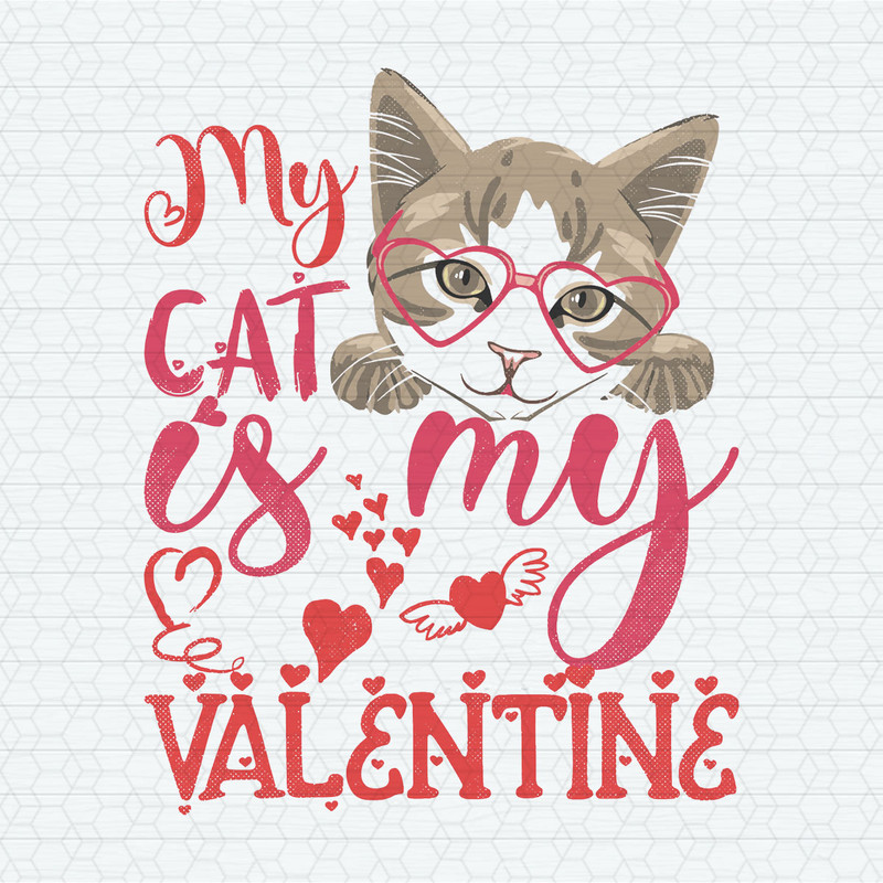 Groovy My Cat Is My Valentine SVG.jpeg