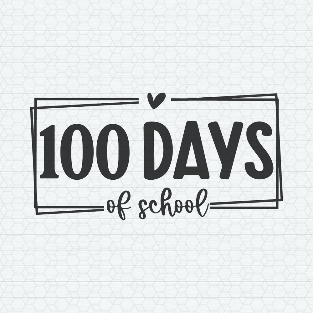 Retro Happy 100 Days Of School SVG.jpeg