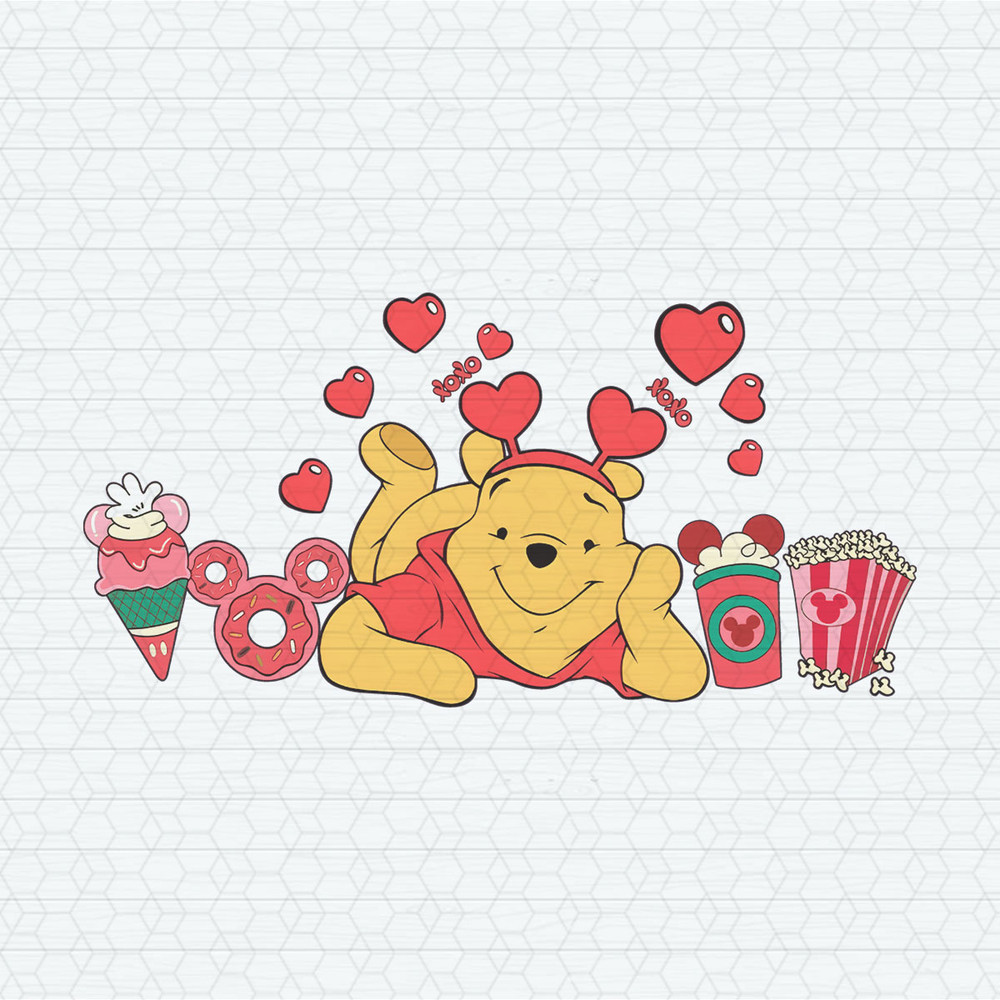 Disney Pooh Valentines Day Xoxo PNG.jpeg