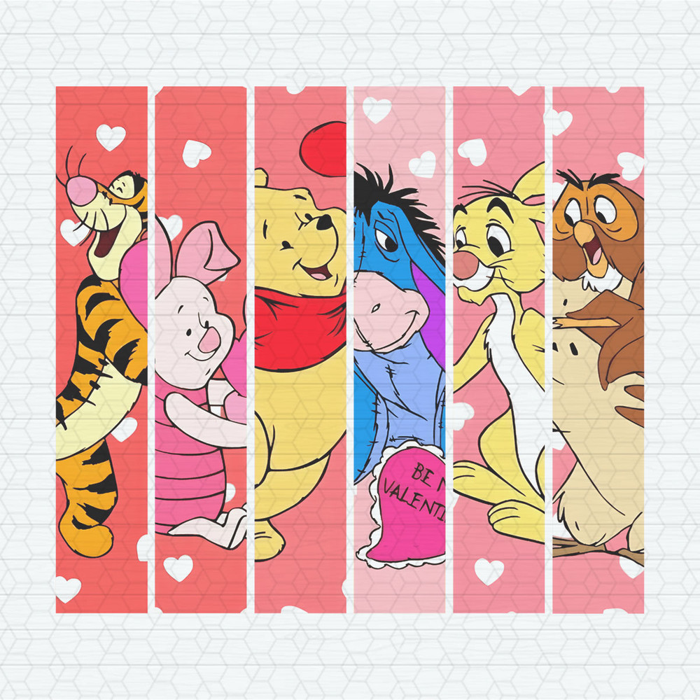 Retro Disney Winnie The Pooh Friends PNG.jpeg