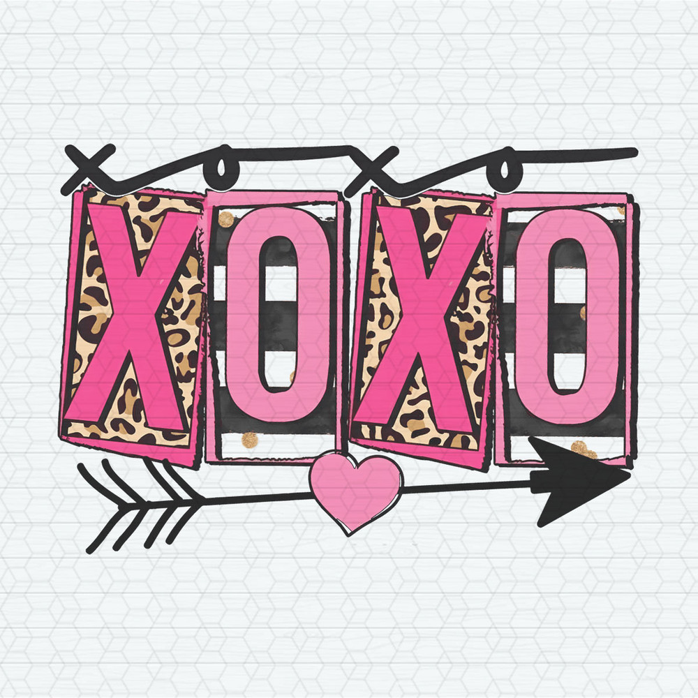 Valentines Day Xoxo Heart PNG.jpeg