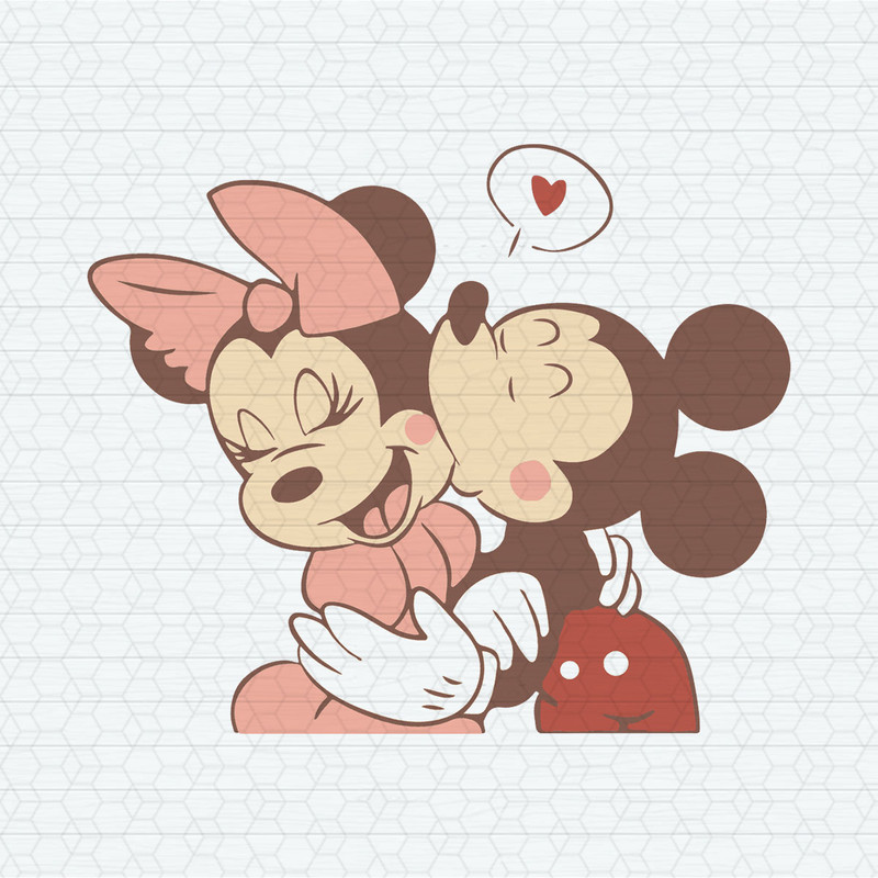 Disney Mickey Minnie Kiss Love SVG.jpeg
