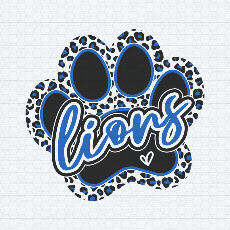 Funny Leopard Lions Paw Football SVG.jpeg