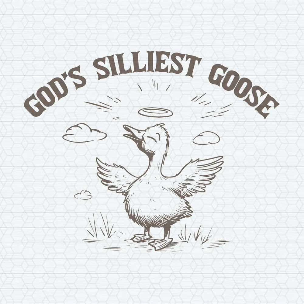 Vintage Gods Silliest Goose Angel SVG.jpg