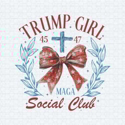 trump girl maga social club png
