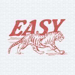 vintage easy tiger festival svg