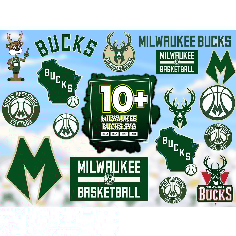 10 Files Milwaukee Bucks Svg Bundle, Milwaukee Bucks Logo Svg.png