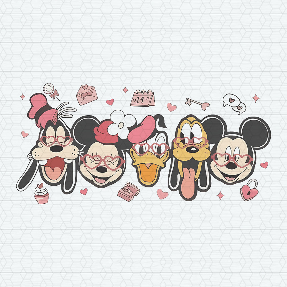 Groovy Mickey And Friend Valentines Day PNG.jpeg