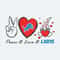 Peace Love Lions Heart With Gnome SVG.jpeg