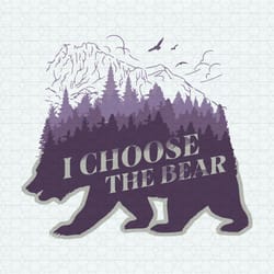 i choose the bear womens rights svg