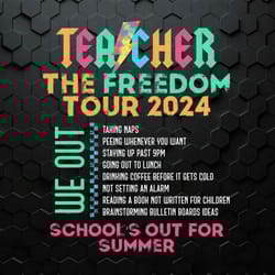 teacher the freedom tour 2024 png