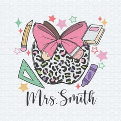 custom teacher learning tools back to school svg