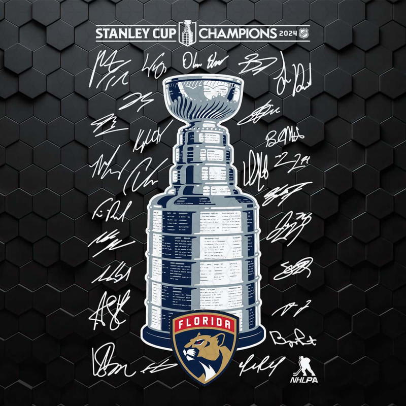 Panthers Stanley Cup Champions Signature Roster SVG.jpg