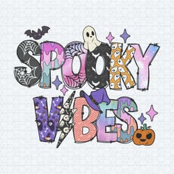 retro spooky vibes halloween ghost png