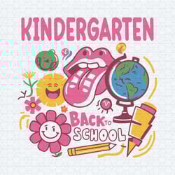 kindergarten backto school frist day of school svg