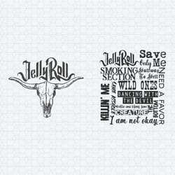 somebody save me jelly roll smoking section svg